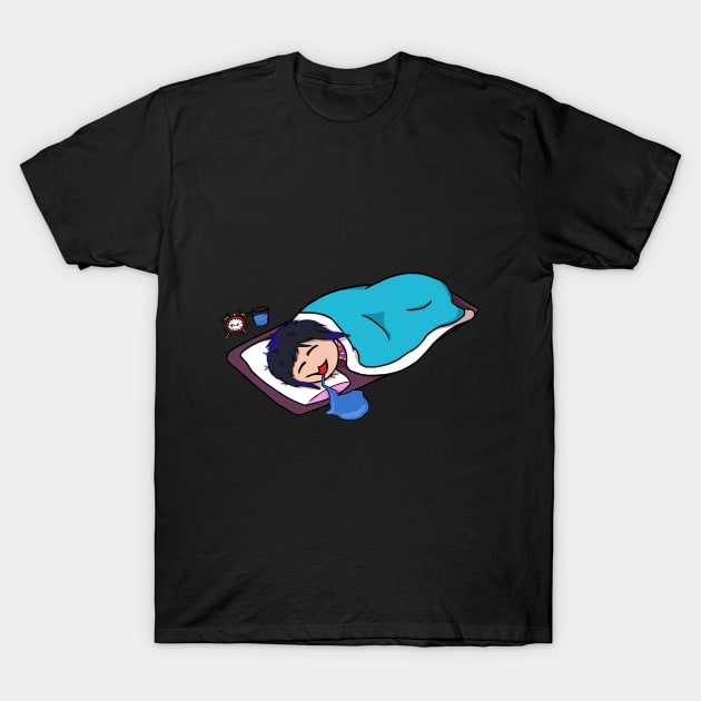 Chibi sleep T-Shirt by huggbees93